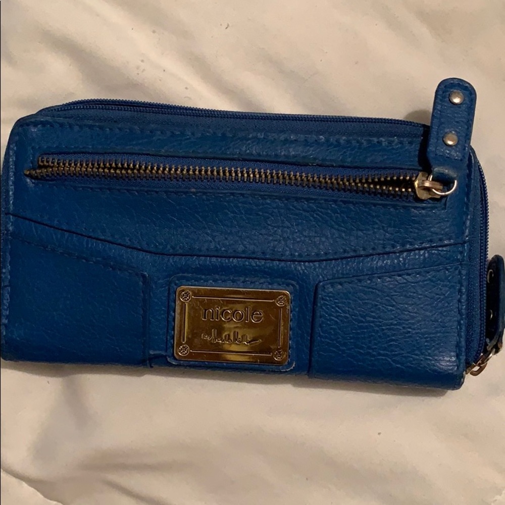 Blue Nicole wallet